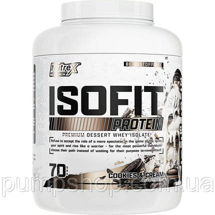 Сироватковий ізолят Nutrex IsoFit 2310 г (70 порц.), фото 1