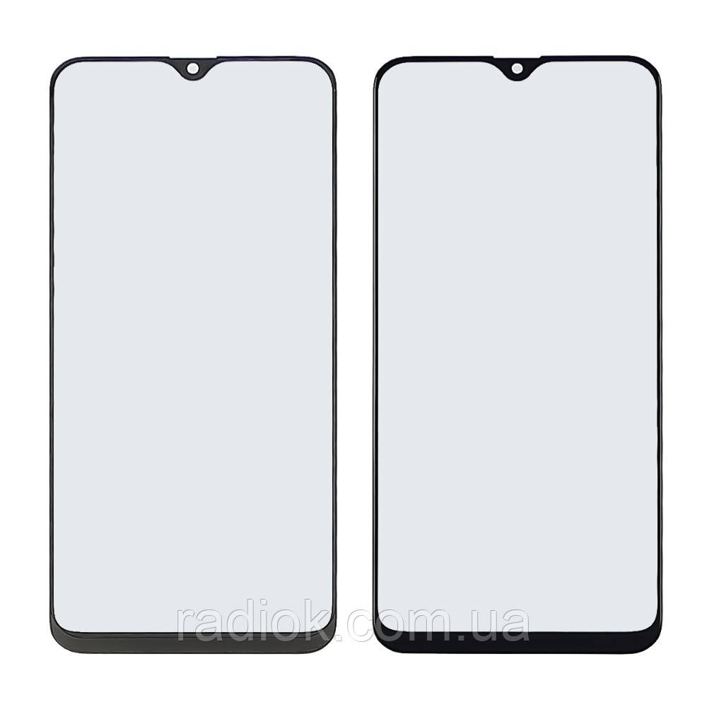 Скло тачскрину з OCA-плівкою для Samsung A205/A307 Galaxy A20/A30S (2019) чорне з олеофобним покриттям,, фото 1