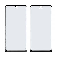 Скло тачскрина з OCA плівкою для Samsung A225/A315 Galaxy A22 (2021)/A31 (2020) чорне з олеофобним