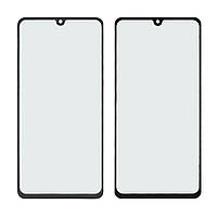 Скло тачскрину з OCA-плівкою для Samsung A415 Galaxy A41 (2020) чорне з олеофобним покриттям, загартоване