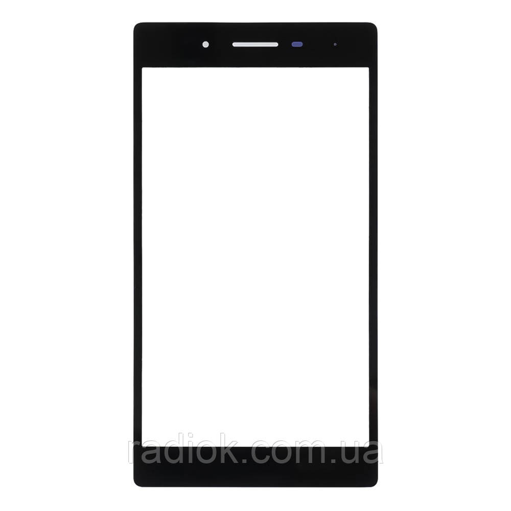 Скло тачскрину для Lenovo TB3-730X/ 7304i Tab 3 7.0 чорне, фото 1