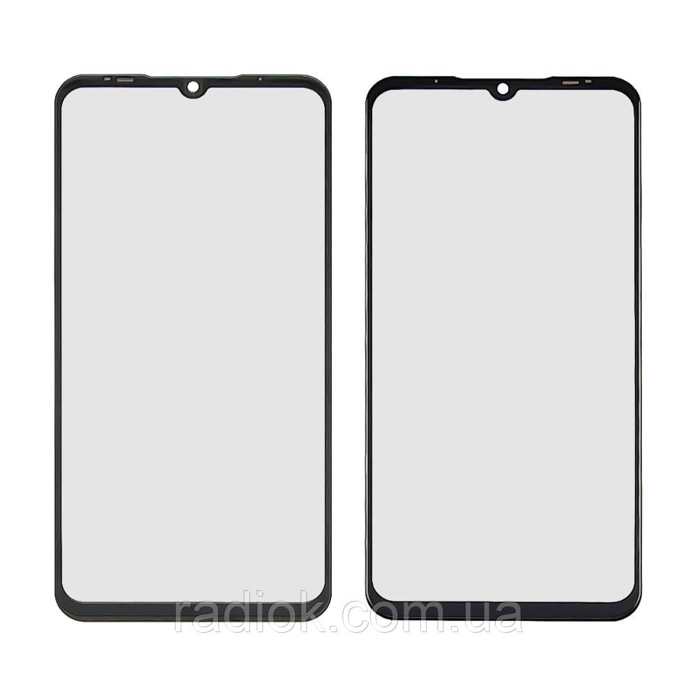 Скло тачскрину з OCA-плівкою для Meizu Note 9 (M923) чорне з олеофобним покриттям, загартоване, фото 1