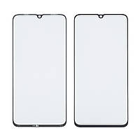 Скло тачскрина з OCA плівкою для Samsung A705/A707 Galaxy A70/A70S (2019) чорне з олеофобним покриттям,