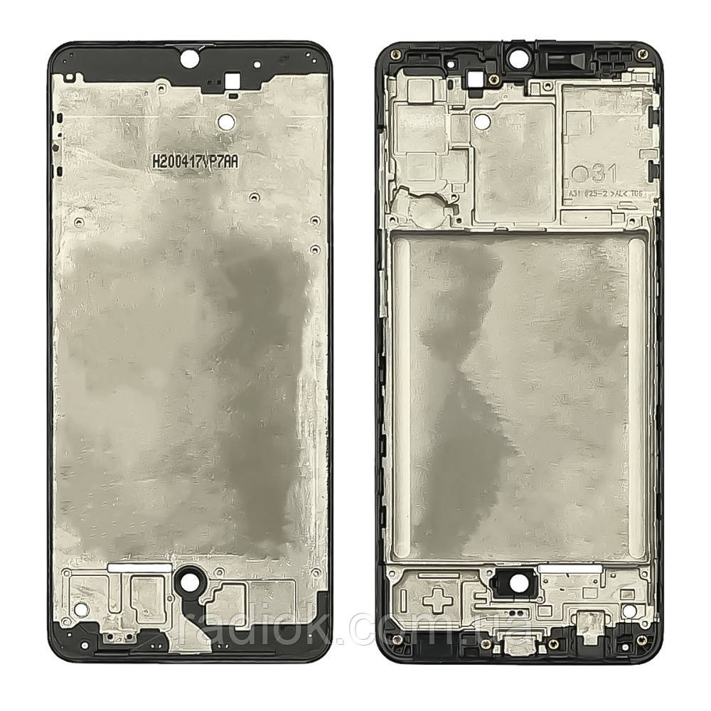 Дисплейна рамка для Samsung A315 Galaxy A31 чорна