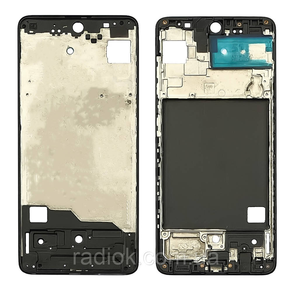 Дисплейна рамка для Samsung A515 Galaxy A51 чорна