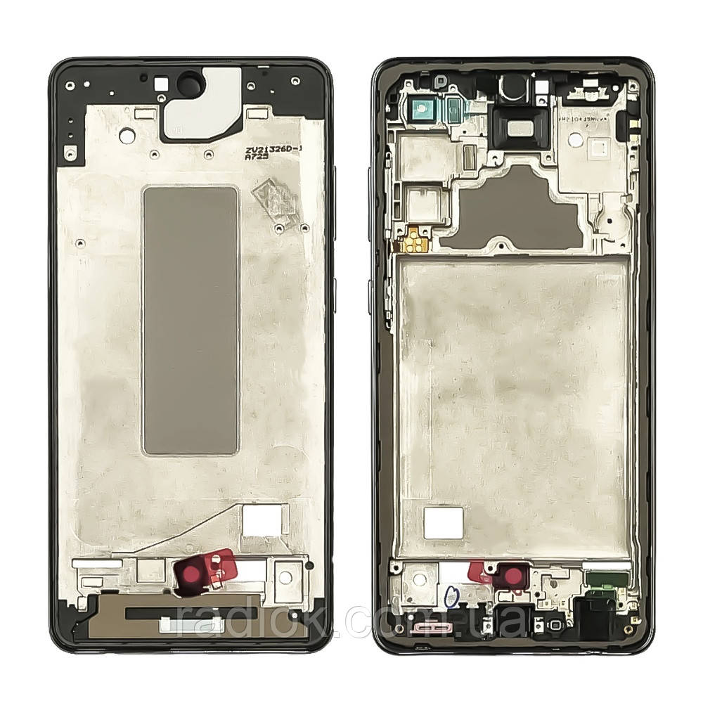 Дисплейна рамка для Samsung A725 Galaxy A72 (2021) 4G Awesome Black чорна