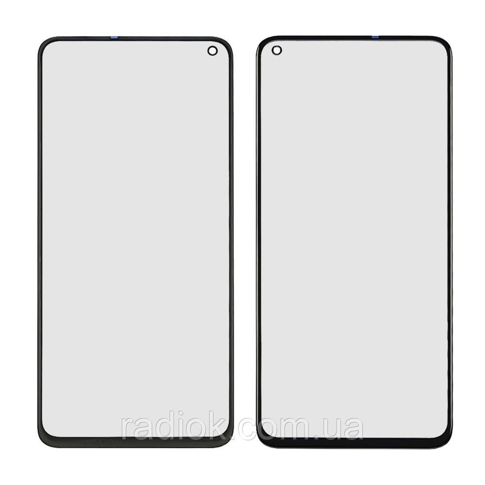 Скло тачскрину з OCA-плівкою для Xiaomi Mi 10T/Mi 10T Pro чорне з олеофобним покриттям, загартоване