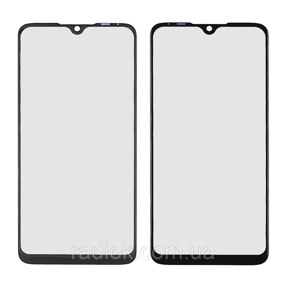 Скло тачскрину з OCA-плівкою для Xiaomi Mi A3 чорне з олеофобним покриттям, загартоване