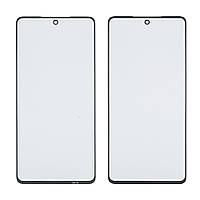 Скло тачскрину з OCA-плівкою для Samsung M525 Galaxy M52 (2021) чорне з олеофобним покриттям, загартоване