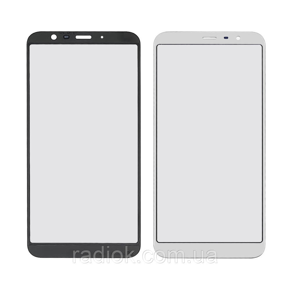 Скло тачскрину з OCA-плівкою для Meizu M6T біле з олеофобним покриттям, загартоване, фото 1