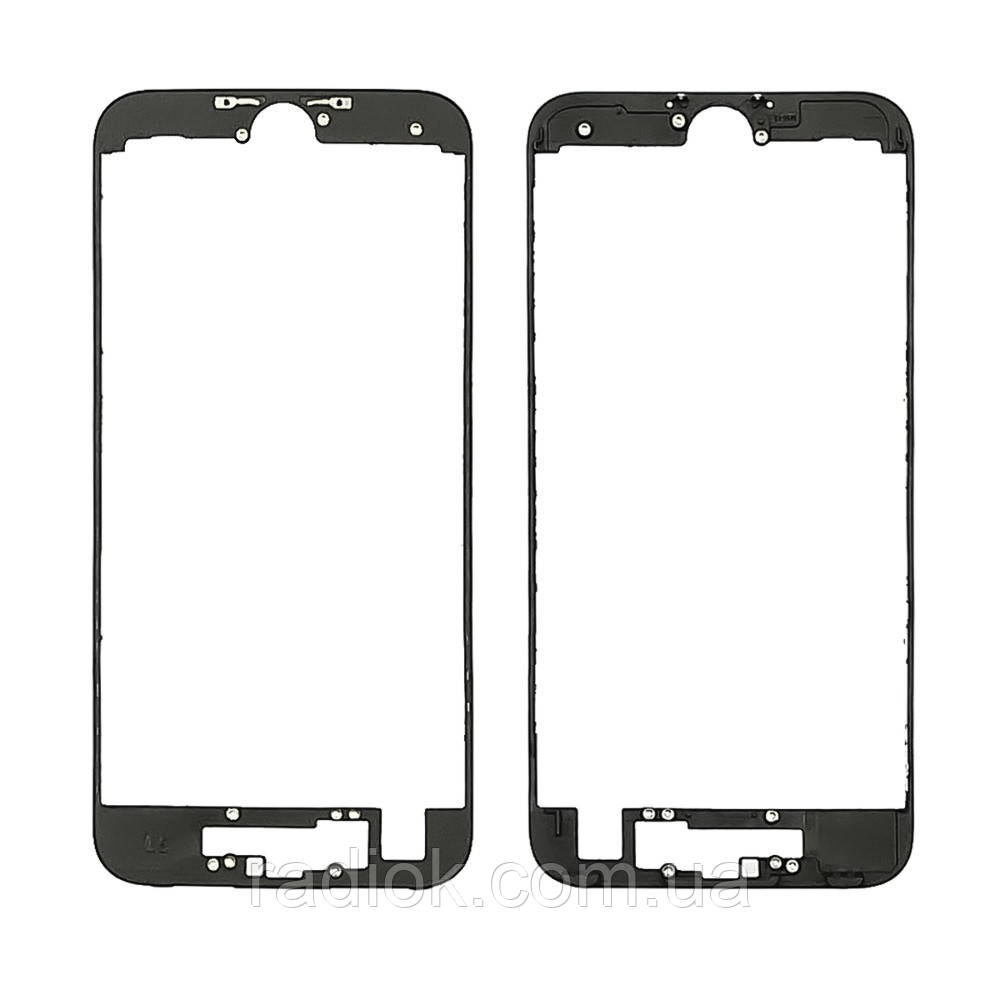 Дисплейна рамка для Apple iPhone 7 чорна