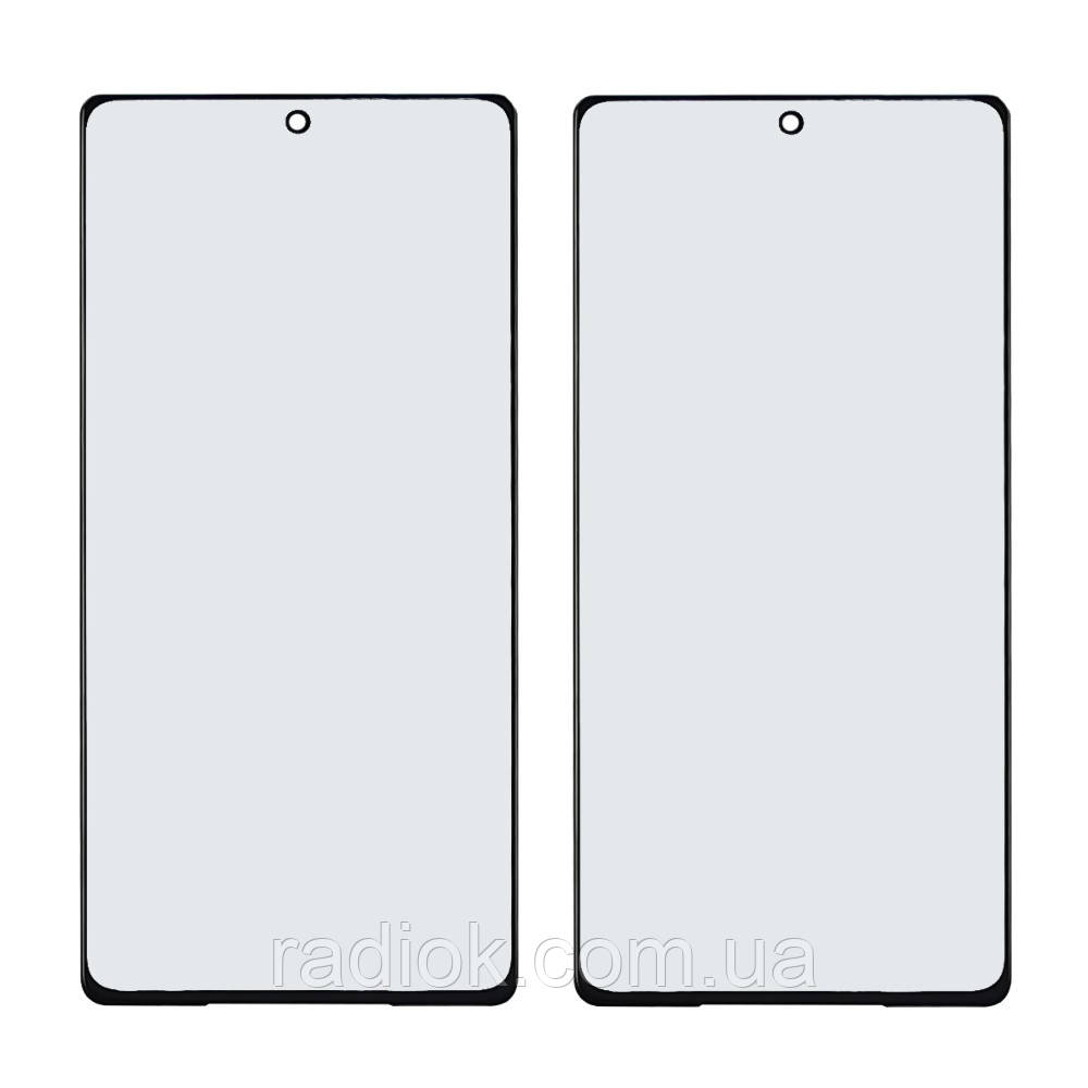 Скло тачскрину з OCA-плівкою для Samsung N981 Galaxy Note 20 чорне з олеофобним покриттям, загартоване HC, фото 1