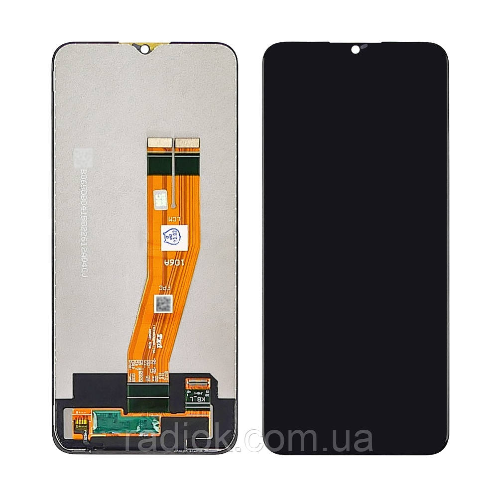 Дисплей для Samsung A042F Galaxy A04E (2022) з чорним тачскрином