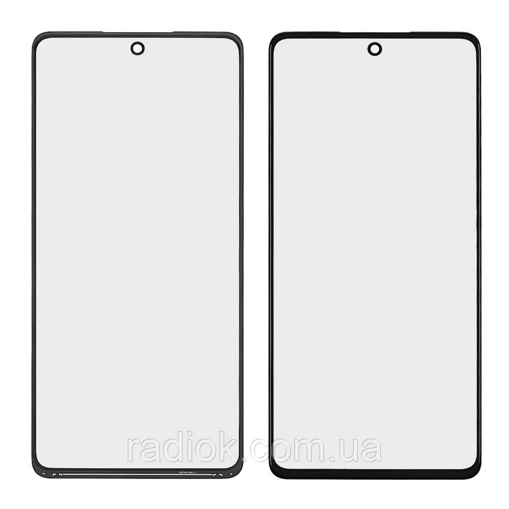 Скло тачскрину з OCA-плівкою для Samsung G780 Galaxy S20FE чорне з олеофобним покриттям, загартоване, фото 1