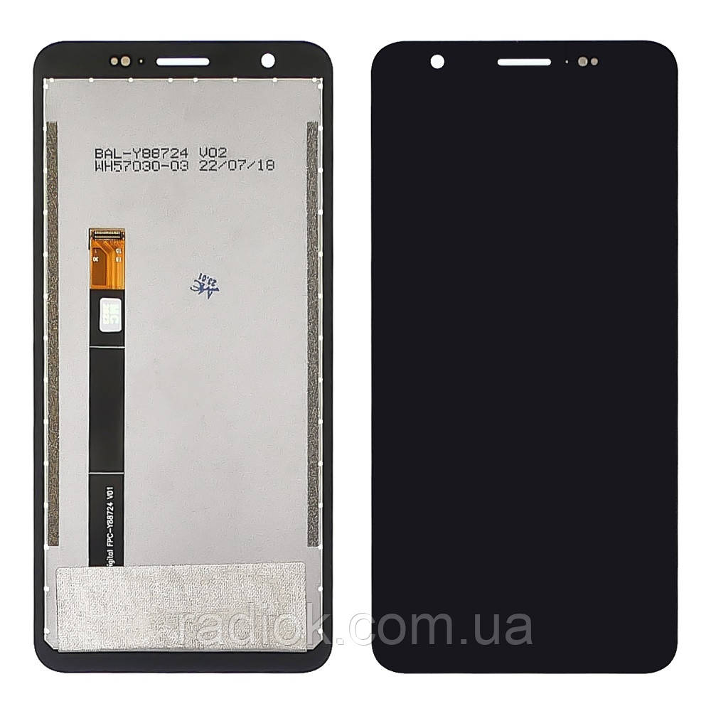 Дисплей для Blackview BV6600 з чорним тачскрином