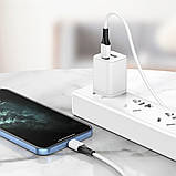 Кабель Borofone BX79 Type-C to Lightning PD 1m white, фото 2