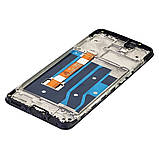 Дисплей для Oppo A5 (2020)/A9 (2020) з чорним тачскрином і корпусною рамкою, фото 3