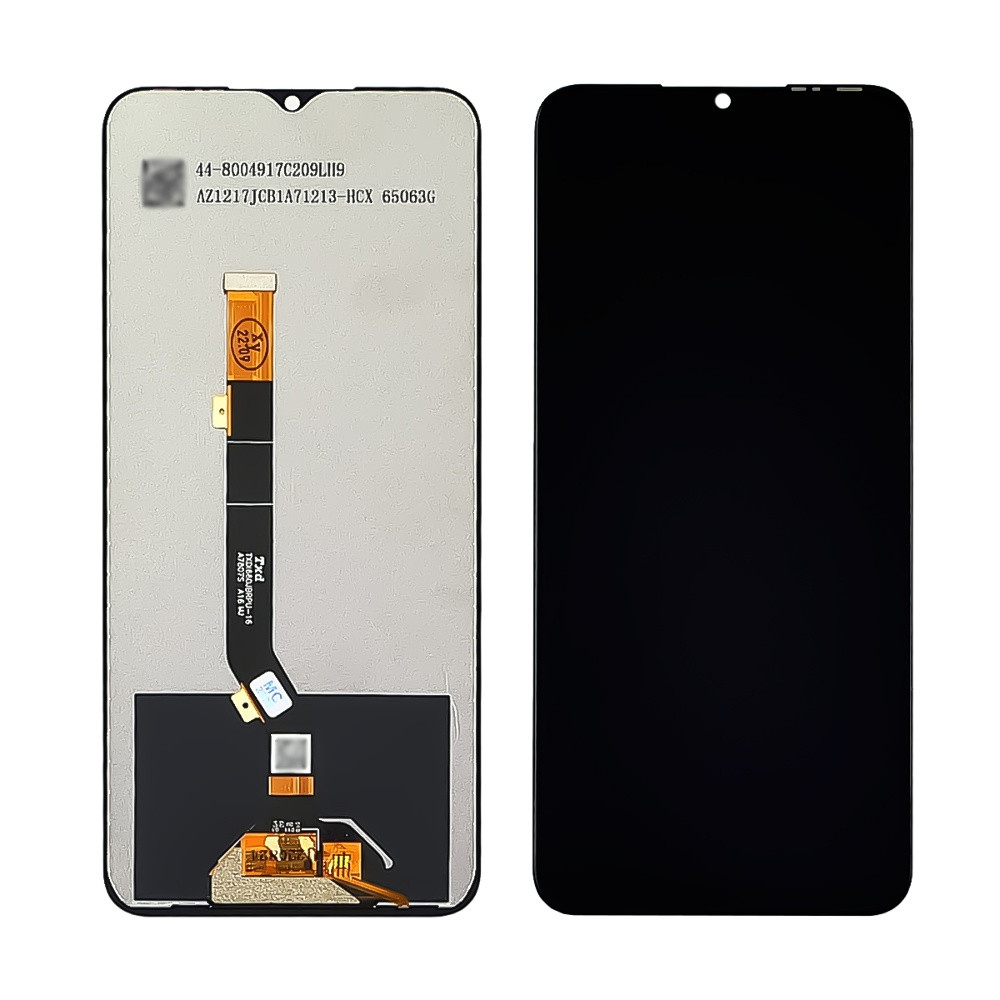 Дисплей для TECNO Spark 8P (KG7N) з чорним тачскрином, фото 1