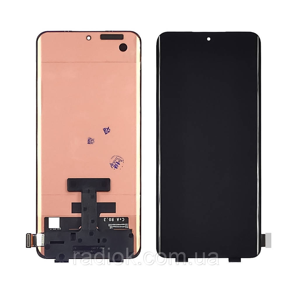 Дисплей для Xiaomi 12/12X з чорним тачскрином OLED