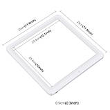 Світлодіодна панель Puluz PU5131W LED (30 х 30 х 0.9 см) біла, фото 7