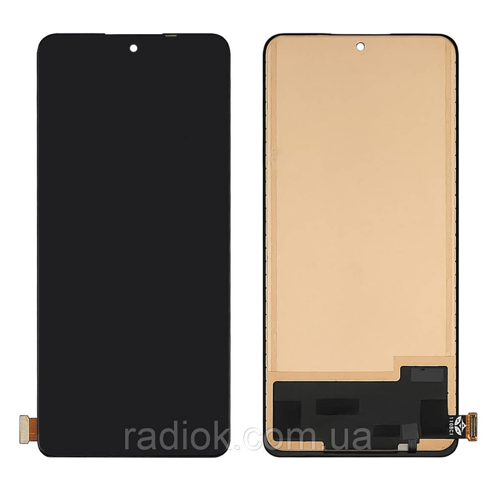 Дисплей для Xiaomi Redmi Note 11 Pro з чорним тачскрином IPS