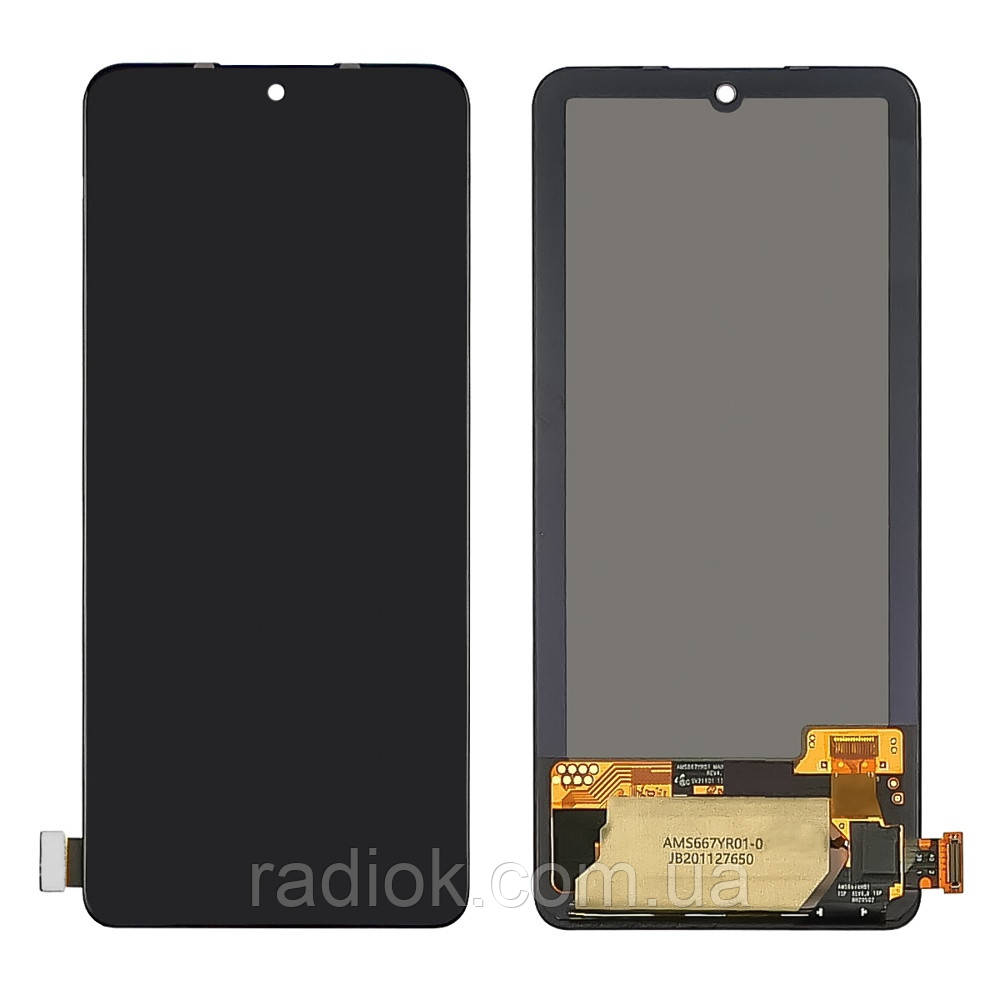 Дисплей для Xiaomi Redmi Note 12 Pro (4G) з чорним тачскрином OLED