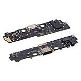 Роз'єм заряджання для Xiaomi Redmi A1 на платі з мікросхемою, мікрофоном і компонентами Original, фото 2