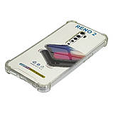 Чохол TPU shockproof angle для Oppo Reno 2 прозорий, фото 2