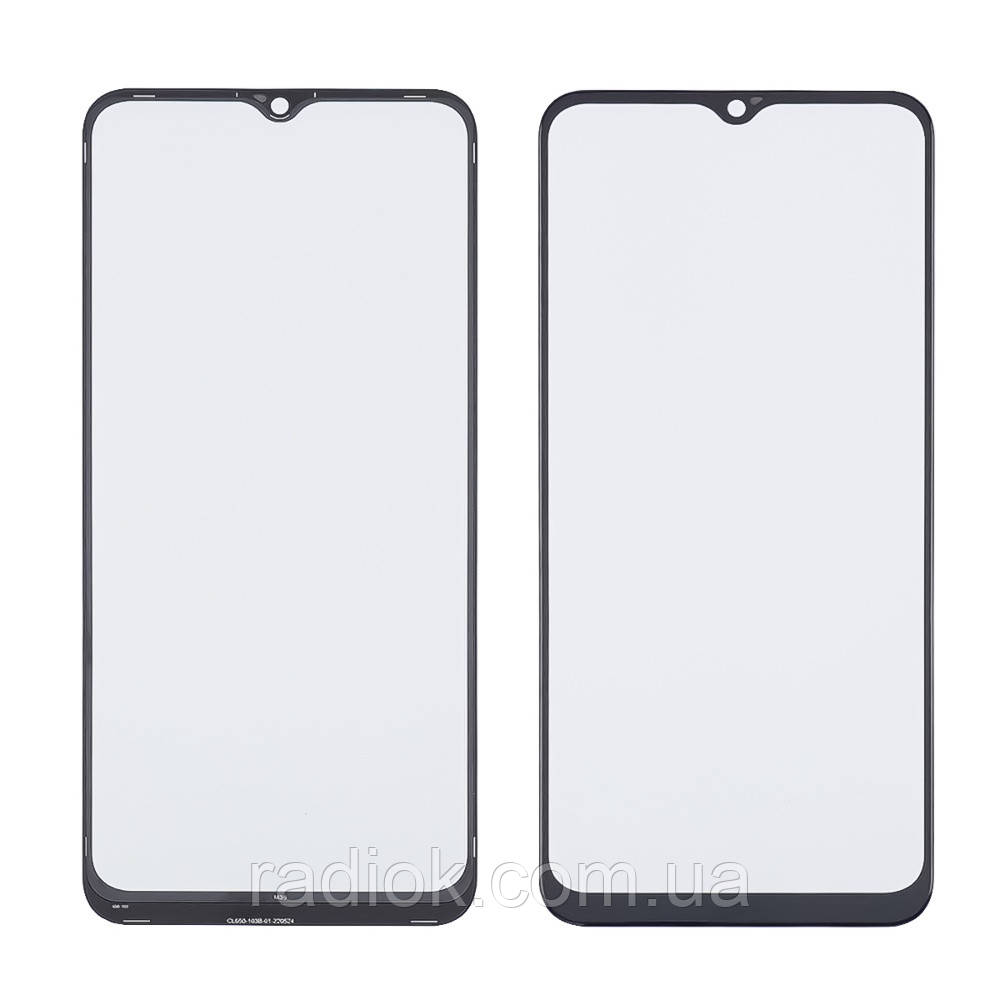 Скло тачскрину з OCA-плівкою для Realme 10 (5G) чорне з олеофобним покриттям, загартоване