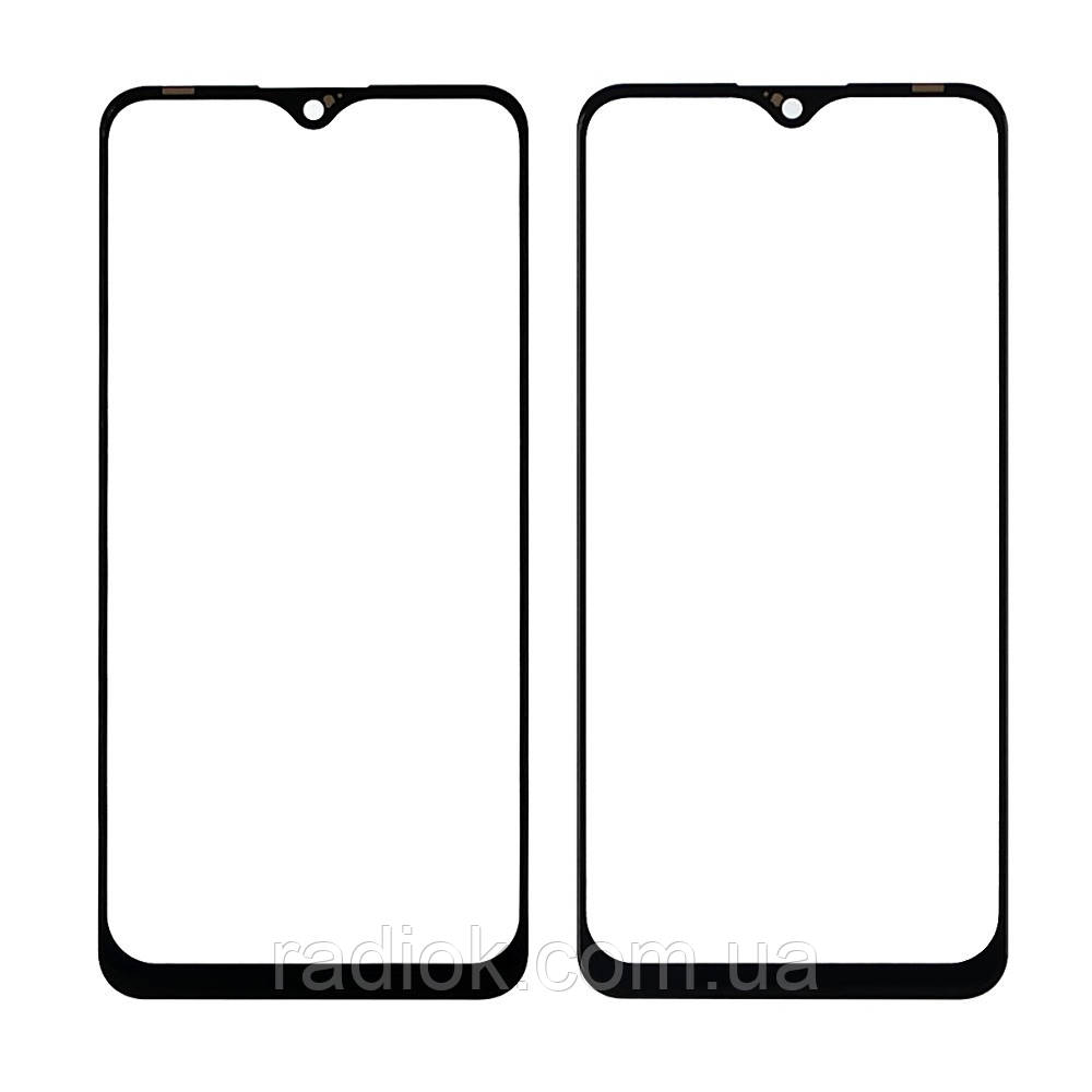 Скло тачскрину з OCA-плівкою для Vivo Y91/Y93 чорне з олеофобним покриттям, загартоване
