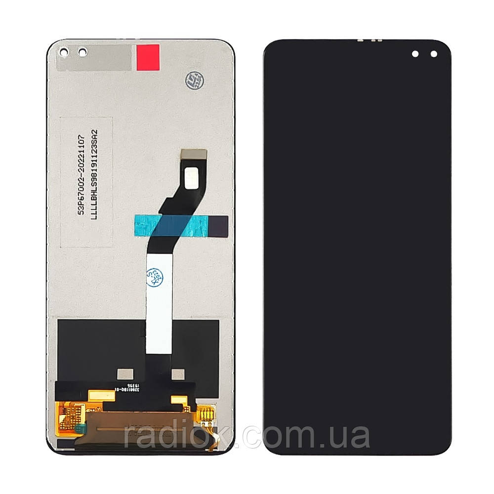 Дисплей для Xiaomi Redmi K30/Poco X2 з чорним тачскрином