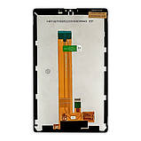 Дисплей для Samsung T225 A7 Lite LTE з чорним тачскрином, фото 2