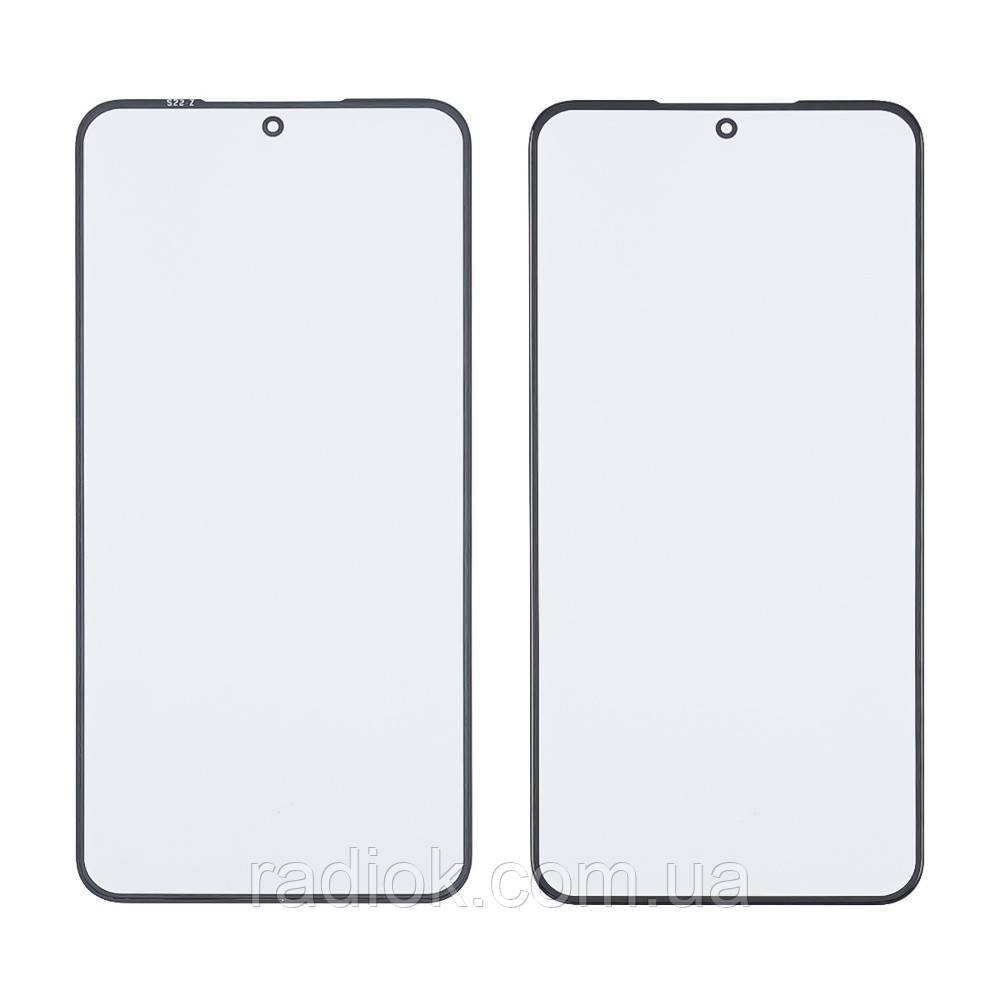 Скло тачскрину з OCA-плівкою для Samsung S901 Galaxy S22 чорне з олеофобним покриттям, загартоване, фото 1