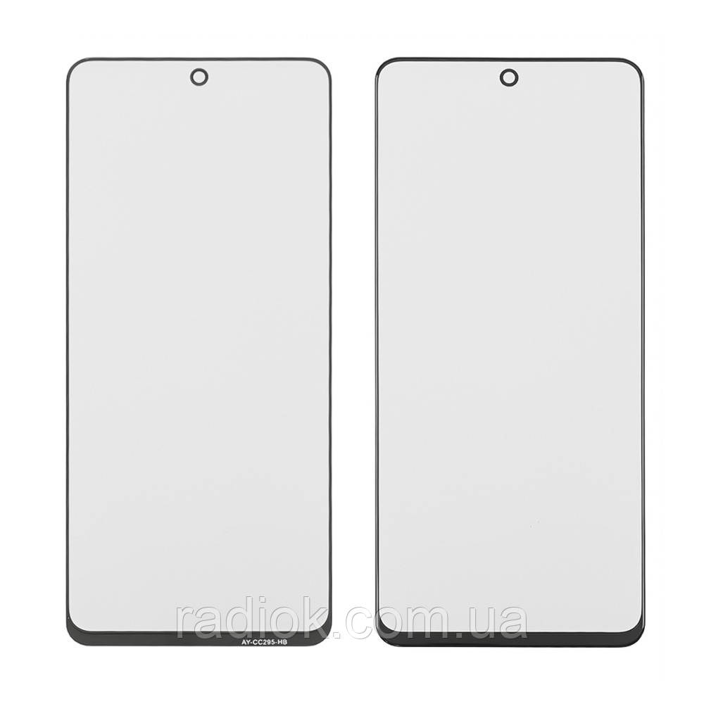 Скло тачскрину з OCA-плівкою для TECNO Camon 19 (CI6N) чорне з олеофобним покриттям, загартоване