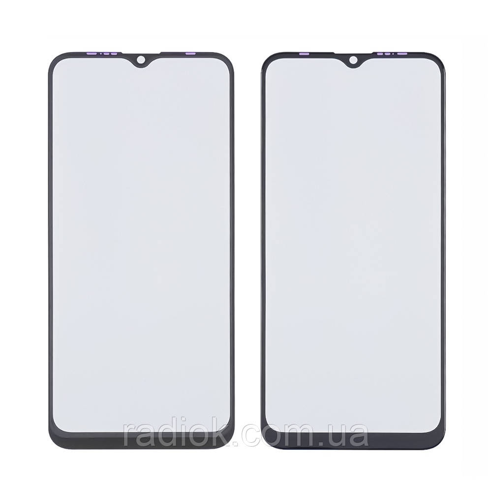 Скло тачскрина з OCA плівкою для TECNO Spark 4/ Camon 12 (KC2/KC8/CC7) чорне з олеофобним покриттям,