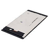Дисплей для Lenovo Tab 7504X (ZA380016UA) з чорним тачскрином, фото 5
