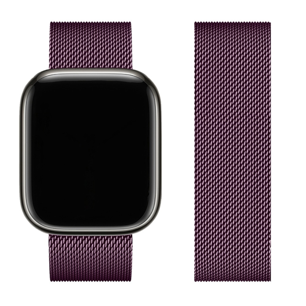 Ремінець металевий Hoco iWatch WA03 milanese steel 42/ 44/ 45 mm blackcurrant, фото 1