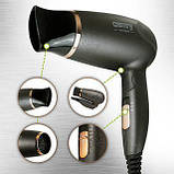 Фен Camry CR 2261 (1400 Вт, концентратор, 2 швидкості, компактний, складна ручка), фото 7