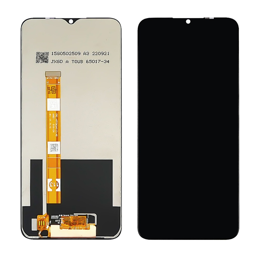 Дисплей для Oppo A54S з чорним тачскрином, фото 1