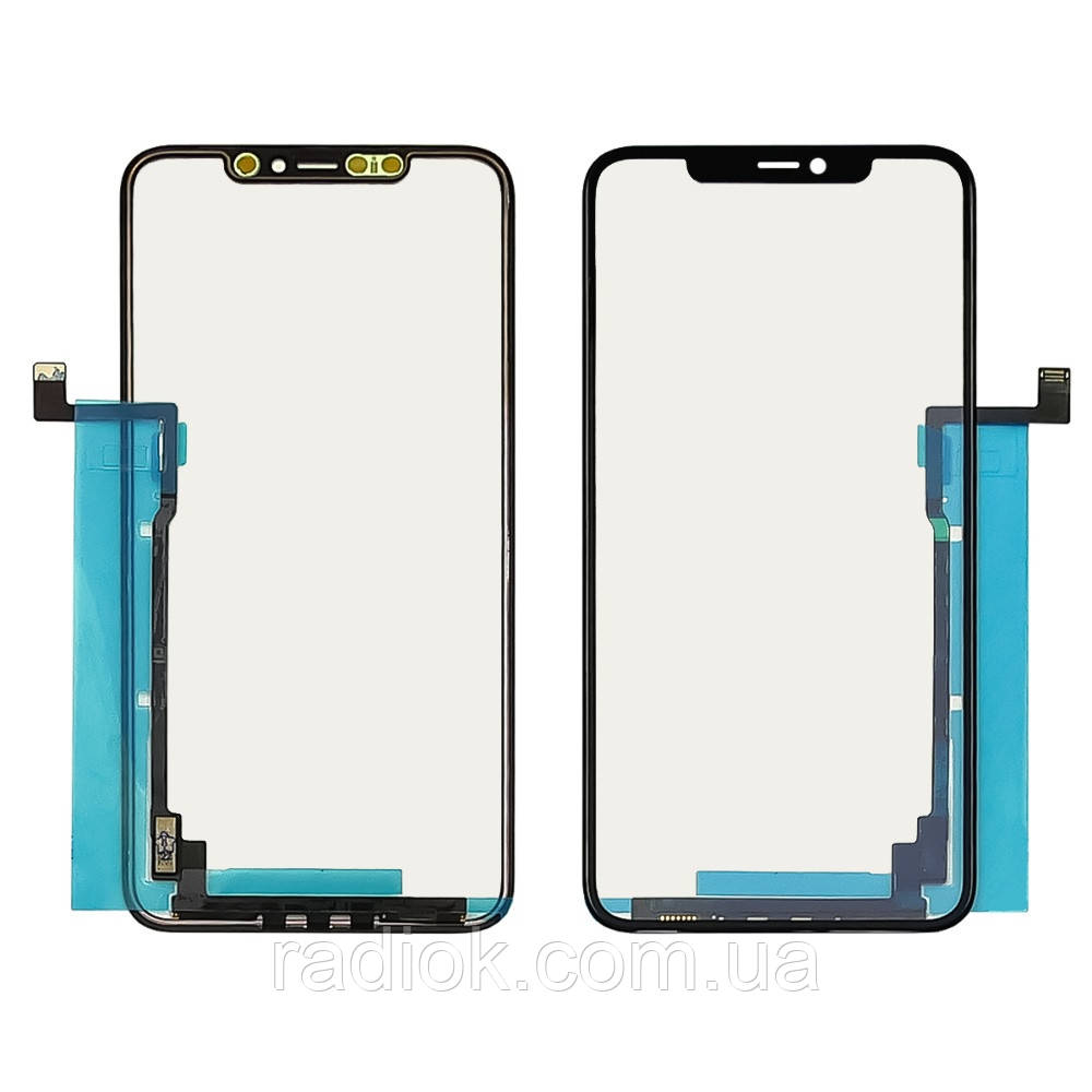 Тачскрин з OCA плівкою Apple iPhone 11 Pro Max чорний з мікросхемою Original