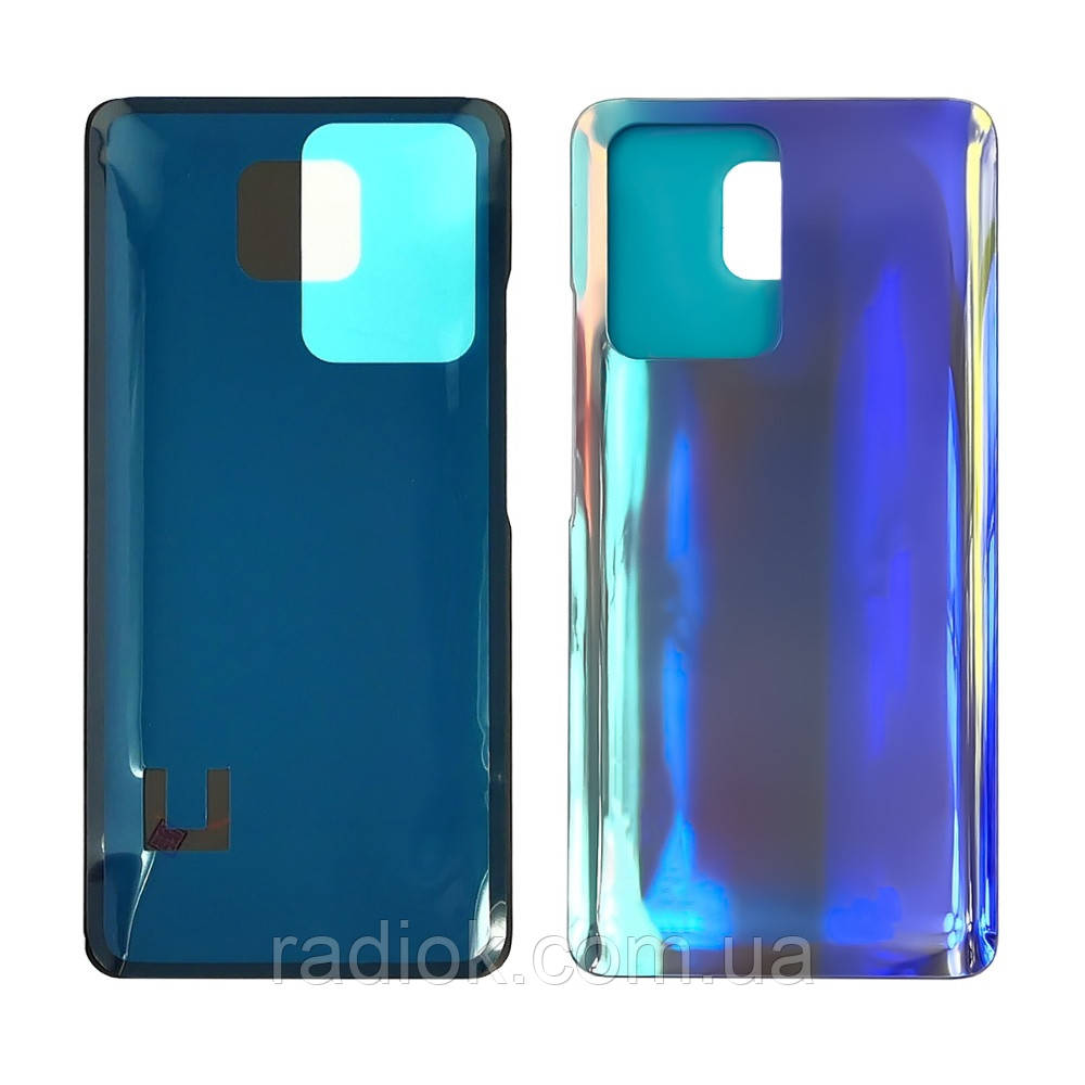 Заднє скло корпусу для Xiaomi 11T/11T Pro Celestial Blue (синє)