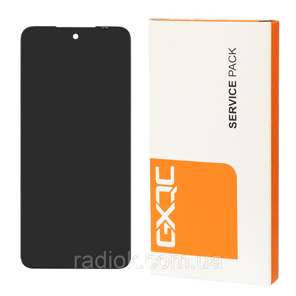Дисплей для Xiaomi Redmi 10 з чорним тачскрином Service Pack