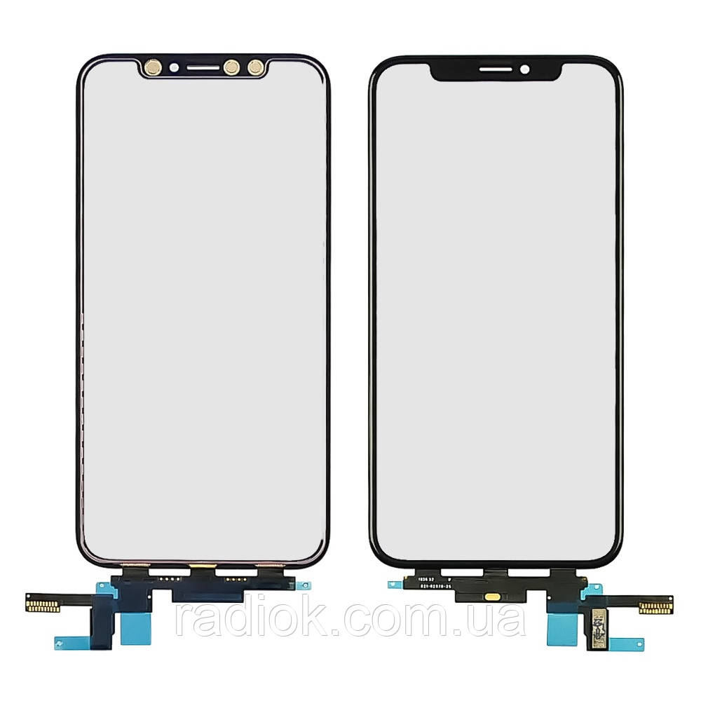 Тачскрин з OCA плівкою Apple iPhone XS чорний з мікросхемою Original