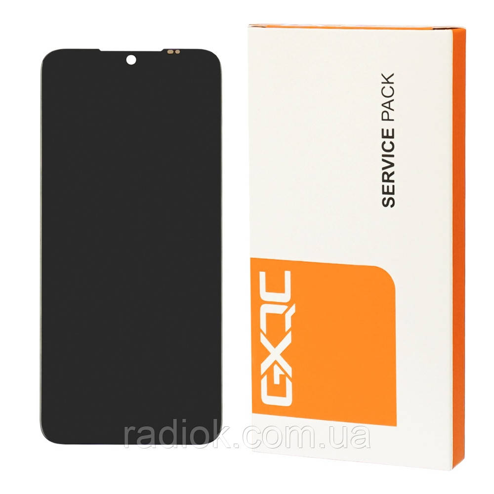 Дисплей для Xiaomi Redmi Note 8T з чорним тачскрином Service Pack