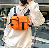 Нагрудна сумка 5008 TOYU BAG помаранчева, фото 5