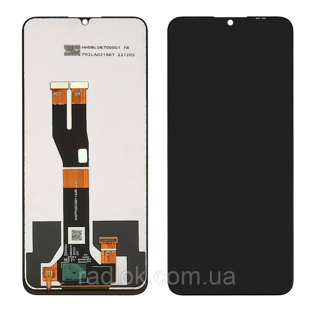 Дисплей для Nokia C31 (ТА-1499/ ТА-1497/ ТА-1493) з чорним тачскрином