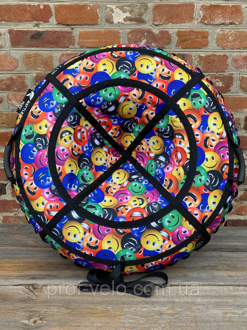 Тюбінг Смайлики 80 сантиметрів NEW, фото 1