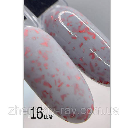 База Saga LEAF BASE з поталлю 8 ml №16, фото 3