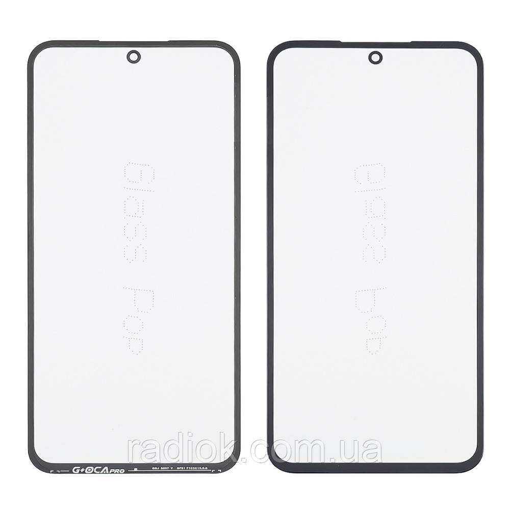 Скло тачскрину з OCA-плівкою для Samsung A546 Galaxy A54 чорне з олеофобним покриттям, загартоване G+OCA Pro, фото 1