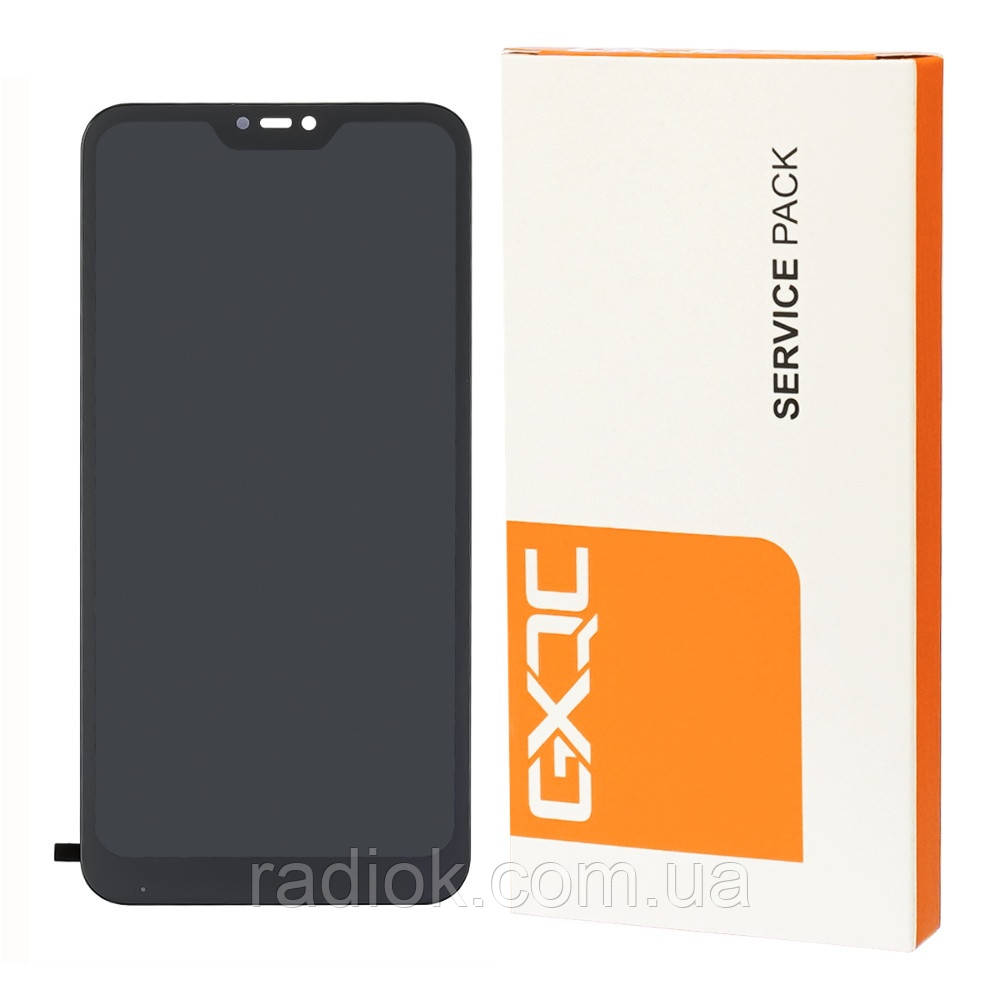 Дисплей для Xiaomi Redmi 6 Pro/Mi A2 Lite з чорним тачскрином Service Pack